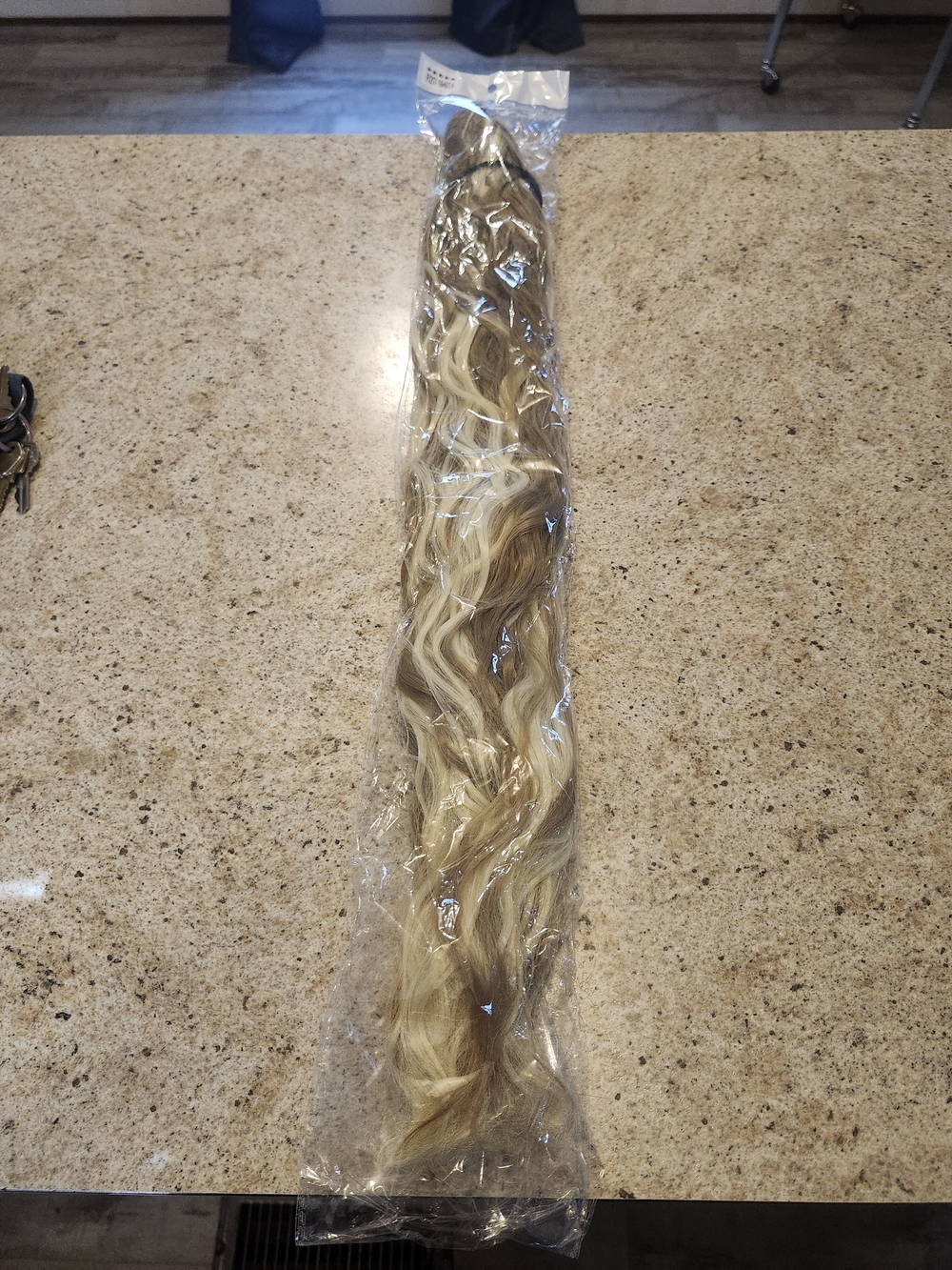 Long Blonde Ombre Braided Hair Extension - Women Hair Wigs & Extensions